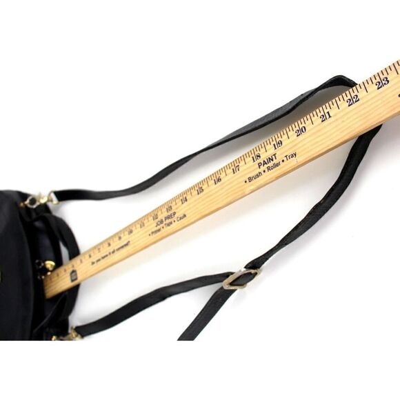 AUTHENTIC Mark Cross ITALY BLACK GENUINE LEATHER SHOULDER BAG X-BODY HANDBAG - Picture 16 of 16